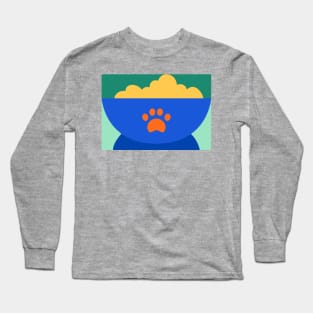 Pet Bowl Long Sleeve T-Shirt